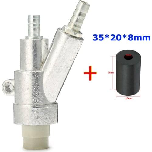 Stainless Steel Air Sandblaster Gun Kit Spray Gun + 35mm Boron Carbide Nozzle