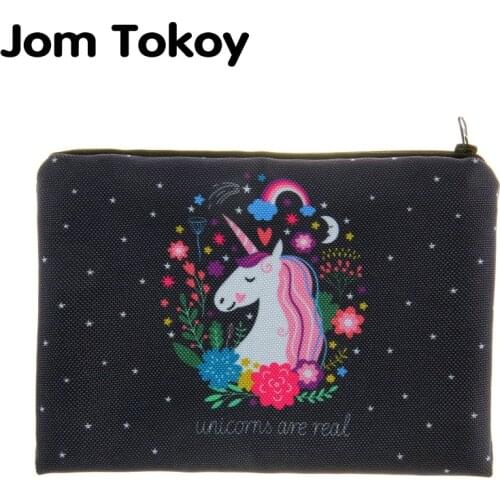 Jom Tokoy Black Cosmetic Bags