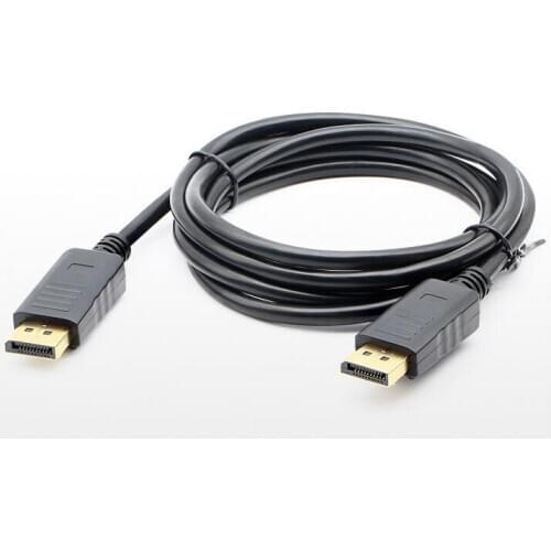 Data cable 1.8m dp line displayport line DP to DP male to public computer TV HD cable