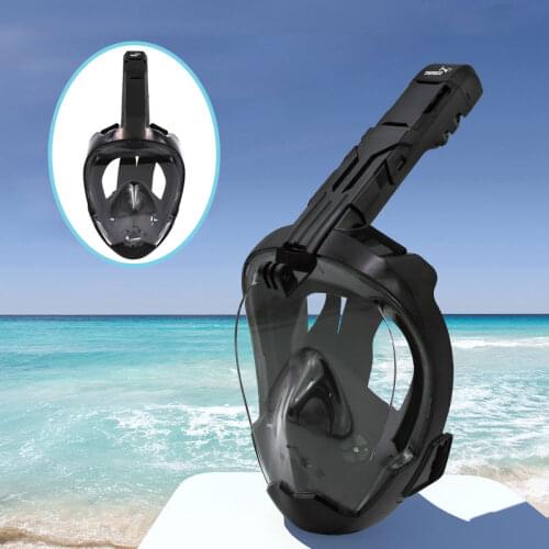 Full Face Diving Mask for Adult Youth Scuba Anti Fog Snorkeling Mask Swimming Underwater Breathing Equipment With Camera Mount