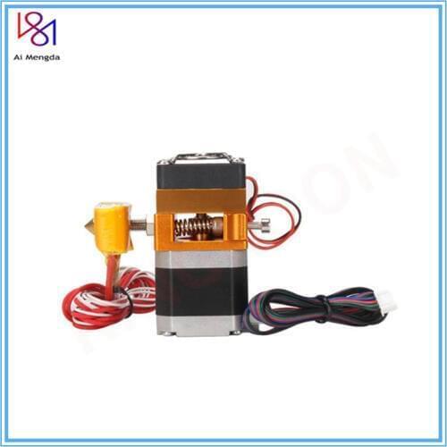 MK8 Extruder Kit Head J-head Hotend 0.4mm Nozzle 1.75mm Filament Extrusion 3D Printers Parts with Box Motor Throat Aluminum Part