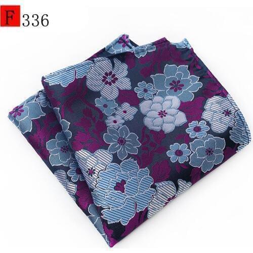 2019 Stripe Handkerchief Towel Men Pocket Towel Floral Pocket Square Wedding Business Chest Towel Hanky Gentlemen Suit Hankies