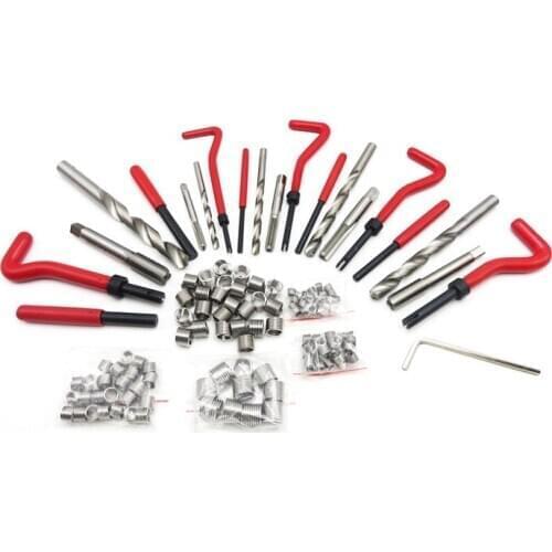 NEW 131pcs Combination Automobile thread tapping repair tool Spark plug screw
