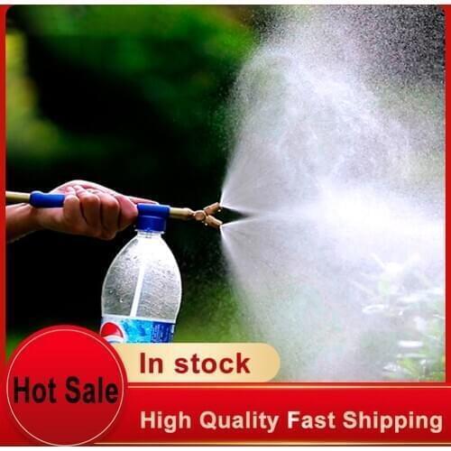 Coke Bottle Type Pneumatic Small Double Head Spray Water Pot Mister Handheld Beverage Coke Bottle Type Wild Sprayer