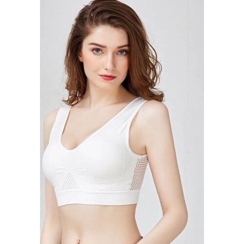 Casual Bra Removable Pad Double Layer Seamless wireless Leisure Bra Body Shaper Push Up Bras Set 1pcs wfws17