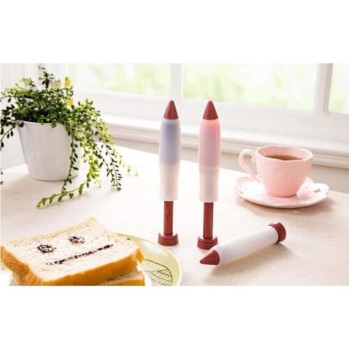 Silicone Food Writing Pen Chocolate Cake Decorating Tools Cookie Icing Piping Pastry Nozzles Food Drawer Pen Kitchen Accessories