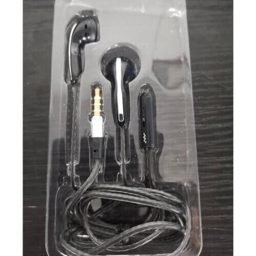 Sports Flat Headset Mobile Phone HD Stereo General Purpose Bass Earplugs Wired Control With MIC Earbuds Earphones Eh