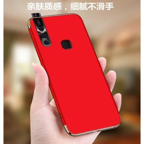 Ultra Thin Plating Frame Hard Cover For Vivo U20 U1 U3 Back Cover Case Capa For Vivo S1 Pro IQQO Pro Y19 2019 Case
