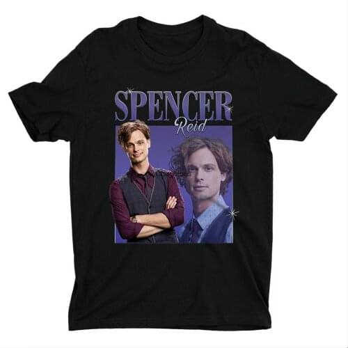 Spencer Reid Matthew Gray Gubler Criminal Minds Tv T Shirt Vintage Birthday Gift ShirtMother Father Day(2)