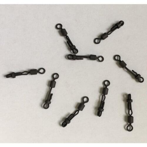 1000 x Quick Lock Swivels-UK size 8-Carp Terminal End Tackles for Carp Fishings
