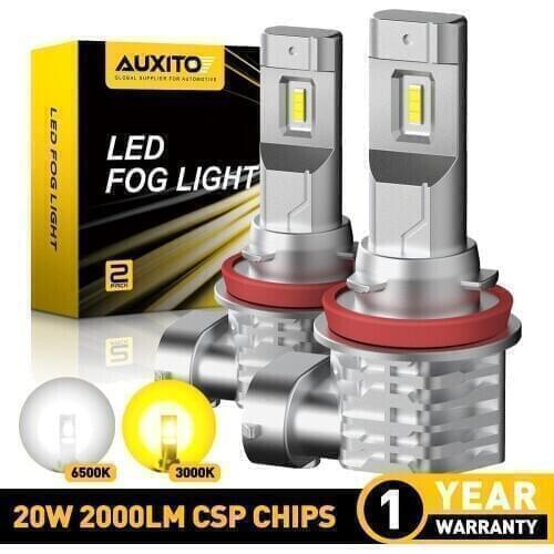 2Pcs CANbus No Error Car Fog Lamp LED H11 H8 for Honda Accord CR-V Toyota Yaris Tacoma Suzuki SX4 Kia Sportage Hyundai Sonata