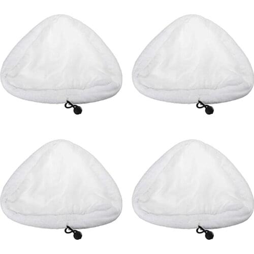 4Pcs Home Furnishing Supplies Floor Cleaning Clothes Mop for H2O Cleaning Pad Steam Cleaner Mop Pad X5