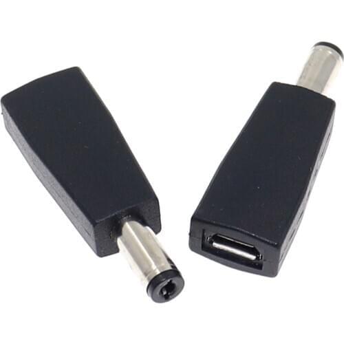 5V Tablet Micro usb 2.0 female to DC 5.5x2.1 mm male Power Jack To DC 5.5*2.1 mm Power Connector Adapter 5V
