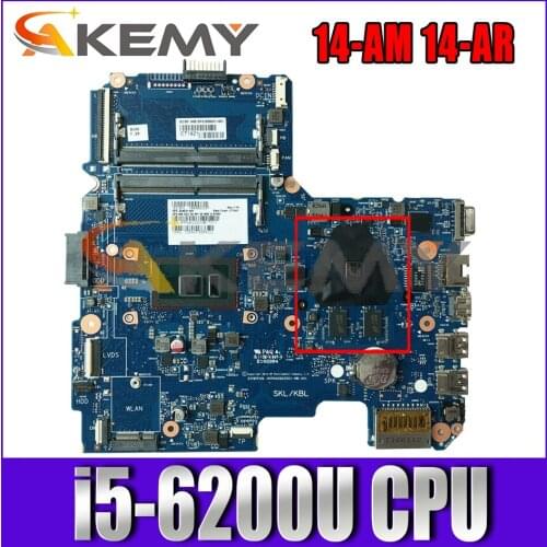 817770-501 For HP TPN-I119 14-AM 14-AR i5-6200U Laptop motherboard 6050A2730801 SR2EY 216-0867030 DDR3 Notebook Mainboard