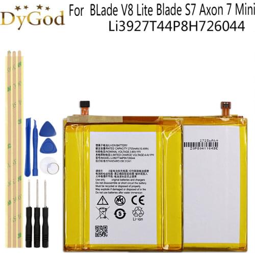 Li3927T44P8H726044 For ZTE Axon 7 Mini B2017 B2017G Battery Phone Batteria Batterie For ZTE BLade V8 Lite/Blade S7 T920+Tools