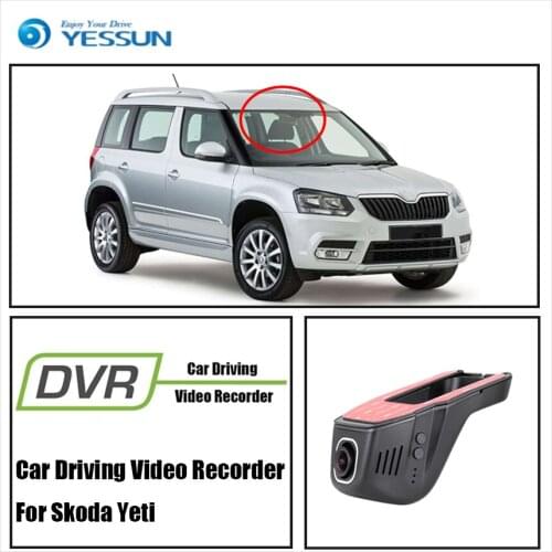 YESSUN Car DVR Digital Video Recorder for Skoda Yeti Front Camera Dash Not Reverse Parking Camera HD 1080P