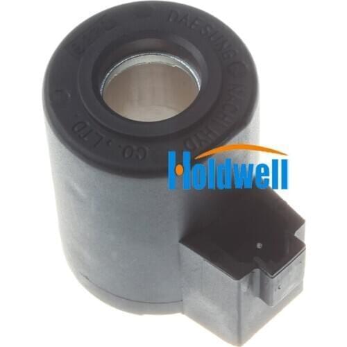 Holdwell Solenoid Valve Coil VOE14550884 14550884 for Volvo EC330B EC160C EC180C EC210C