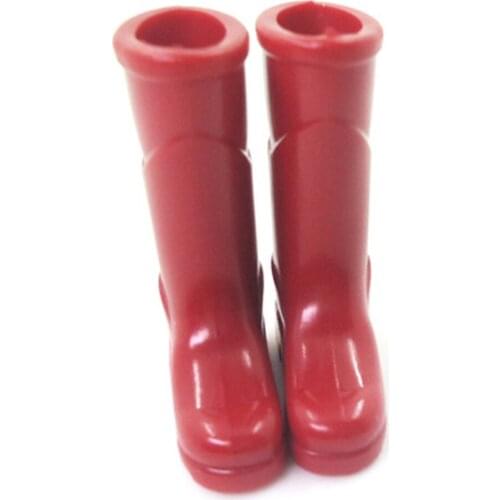 1/12 Dollhouse Miniature Red Rubber Rain Boots Home Garden Yard Decor dollhouse miniatures rain boots home garden yard