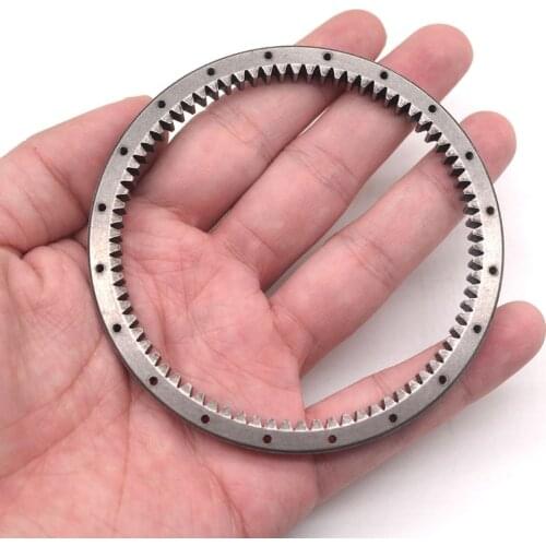 M1 78T Hydraulic Excavator Model Rotary Ring Gear/heavy Slewing Support/crane Rotary Table Inner Gear
