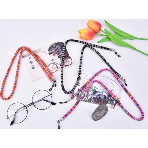 Men Women Ethnic Style Multi Color Glasses Rope 6mm Sunglasses Neck Cord Strap Eyeglass String Holder