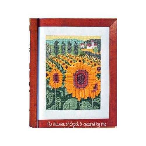 Sunflowers thread Cross stitch kit for needlework and handicrafts Needlework Cross-stitch embroidery set Cross stitch kits