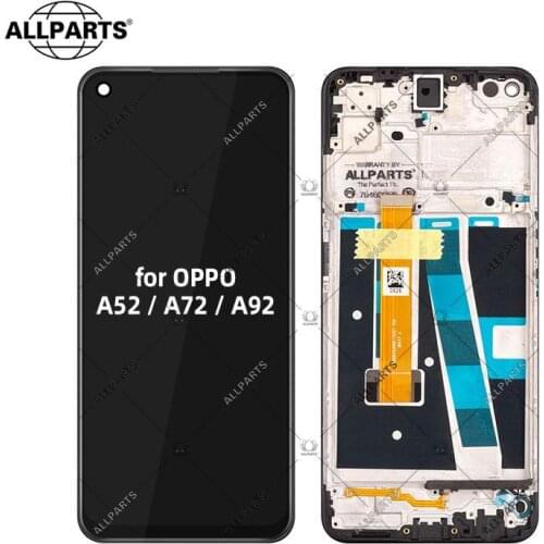6.5 inches IPS Display for Oppo A72 4G 5G LCD Touch Screen Replacement CPH2067 PDYM20 Original 1080 x 2400 pixels