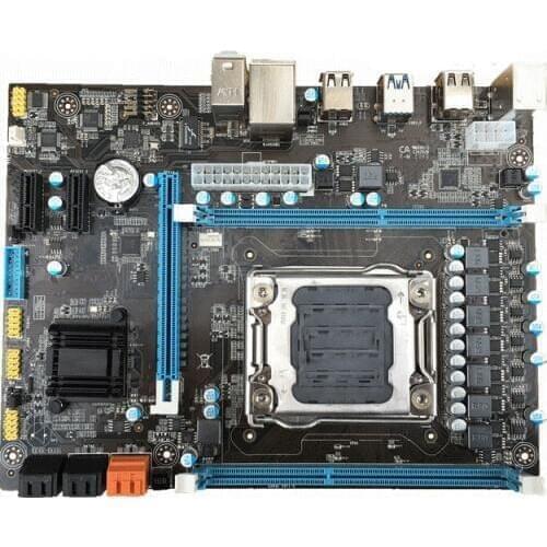 Full new X79-B75B motherboard LGA 2011 USB3.0 SATA3 PCI-E 4*16G REG ECC memory support Xeon E5 E5-2650 E5-2670