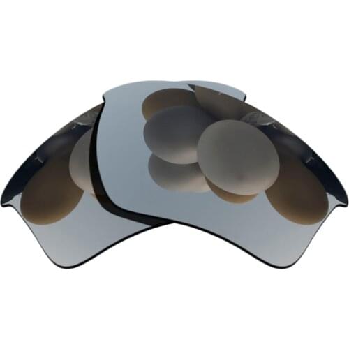 Polarized Sunglasses Replacement Lenses for-Half Jacket 2.0 XL Frame - Silver