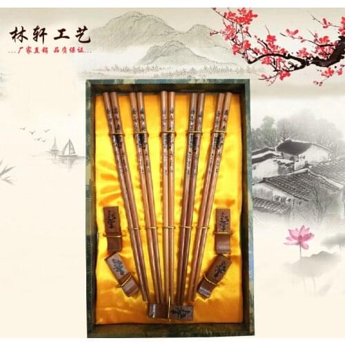 Recommend selling chopsticks sets boutique offer chopsticks set 5 chopsticks Gift Set