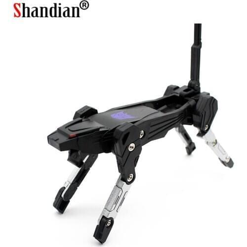 SHANDIAN New Hot sale U disk 32GB 64GB special offer cartoon character u disk 16GB 4GB cool transformation robot gift U disk
