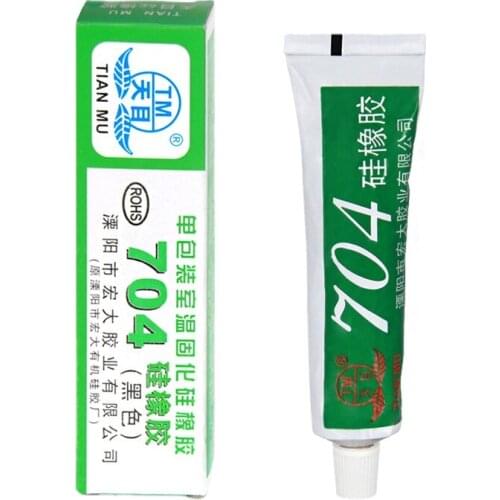 45g 704 High Temperature Resistant Silicone Rubber electronic Insulated Sealing Glue Waterproof Silicone Thermal Conductive