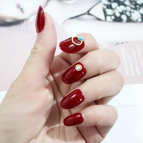 Nail Art Manicure 24pcs Matte Tips For False Nails Fake Forms For Extension Manicure Art Beauty Nail Decoration Tools
