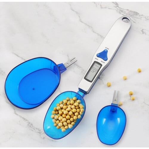 500g/0.1g Home Electronic Scales LCD Digital Food Weighing Utensils Portable Measuring Spoon Ladle Scale Kitchen Cooking Tools