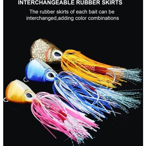 Metal 64g/84g/102g Delicate Vivid Bright 3D Colorful Fishing Lures Colorful Fishing Octopus Lures Creative for Water Areas