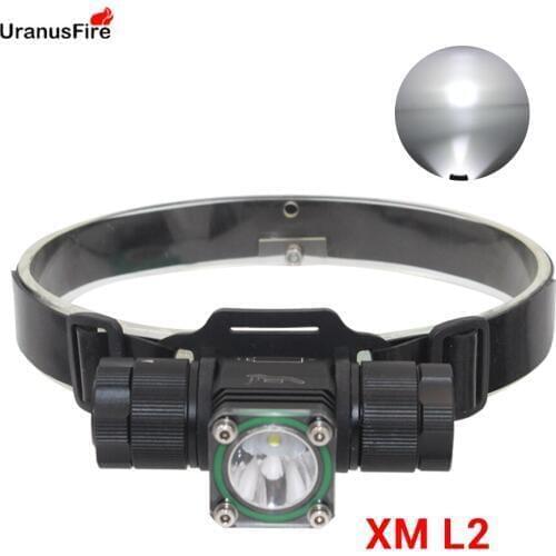 NEW Waterproof XML L2 LED Diving Headlamp Underwater Fishing Headlight Torch 18650 Head Light Lamp With Rotating Magnetic Switch