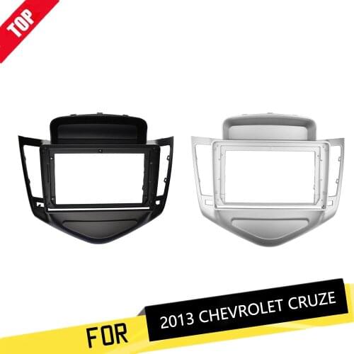 9 Inch Car Radio Fascia for 2009-2011 Chevrolet Cruze Dashboard Installation Placement Trim Kit Frame GPS Bezel Stereo Panel