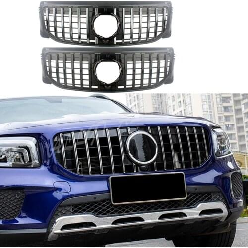 Car Front Racing Bumper Grille Upper Grill Cover For Mercedes-Benz X247 GLB Class 2020 2021 General