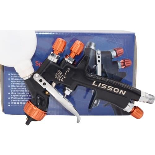 High quality HVLP Spray Gun 1.0/1.2mm Stainless steel nozzle 250CC cup,Gravity Feed Spray Gun