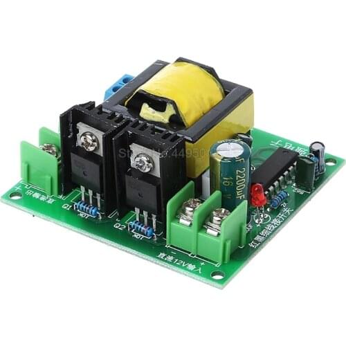 DC-AC Converter 12V to 110V 200V 220V 280V 150W Inverter Boost Board Transformer