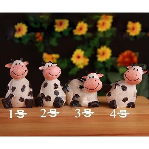 PRZY Mold Silicone 3D Cute Cow Animal Soap Molds Gypsum Baking Chocolate Candle Candy Hot Pot Mold Cake Clay Resin Moulds