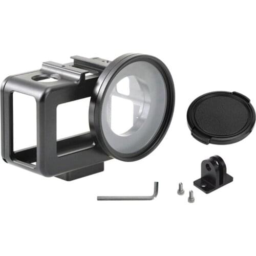 Professional Housings Camera , Pressure-Resistant Housing Case, with 52mm UV lens and Mount Accessories