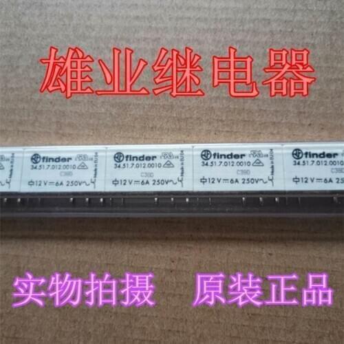 Finder 34.51.7.012.0010 12V 6A 250V relay