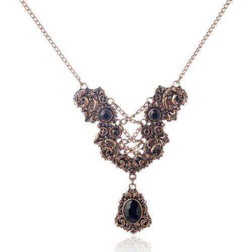 Vintage steampunk fashion necklace jewelry for women