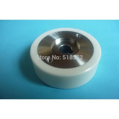 X058D339G51 M408 Mitsubishi White Ceramic Leader Pinch Roller Main-wheel OD57x ID10x T18mm for WEDM-LS Machine Parts