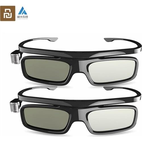Youpin Fengmi Formovie Smart DLP-LINK Shutter Type 3D Glasses With USB Charging Cabl for Xiaomi Laer Projector TV 3D Glass