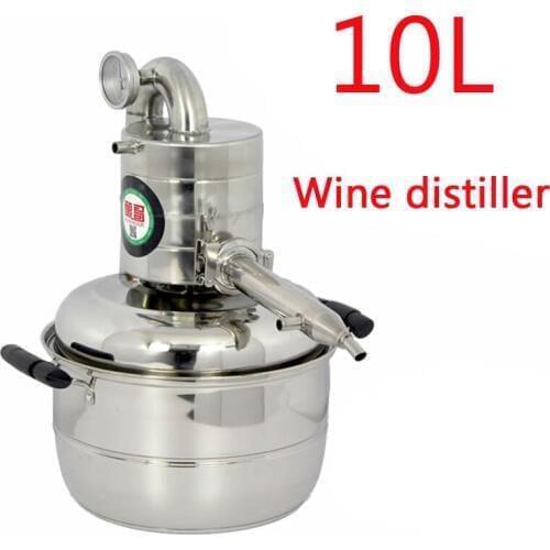 10L Water Alcohol Distiller Home small Brew Kit Still Wine Making brewing machine distillation equipment