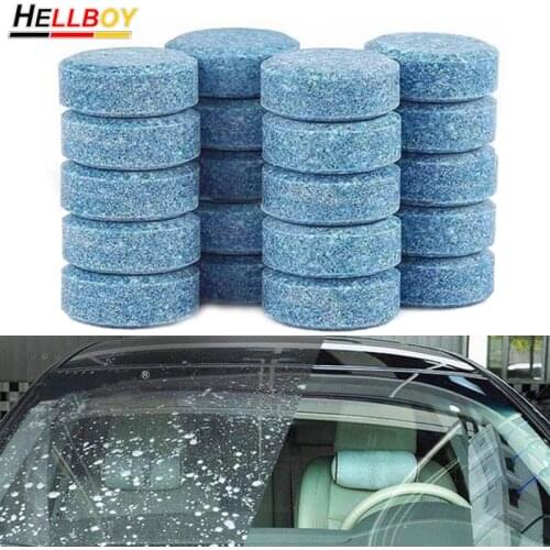 20/50pcs Car Cleaning For AUDI Q5 8U 8L Q2 Q3 Q7 4L A1 A3 8V 8P A4 B7 B8 A5 A6 C6 C5 A7 A8 TT Windshield Washer Fluid Tablets