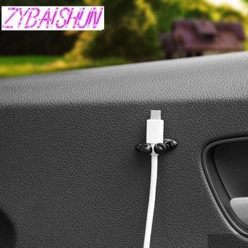 8pcs. Multipurpose kit clip guide line organize USB data clip for SEAT Ibiza Leon Toledo Arosa Alhambra Exeo FR Supercopa Mii