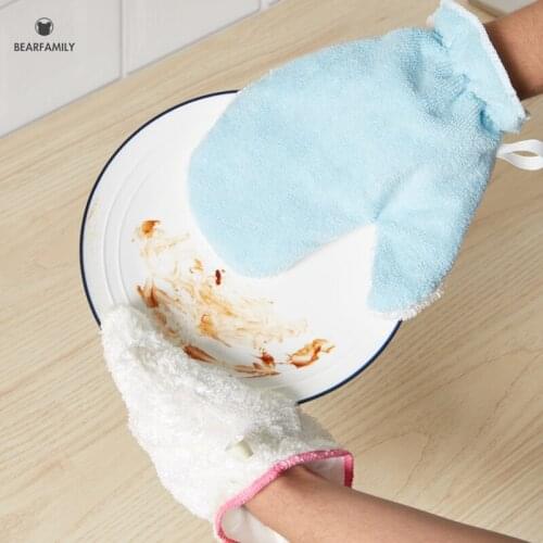 BEAR FAMILY Household Rubber Gloves