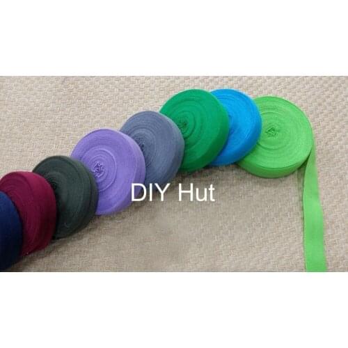 Free Shipping 150 yards/lot 5/8'' 1.5CM Width FOE Fold Over Elastic Foldover elastic For Handmade Hairs Accessories